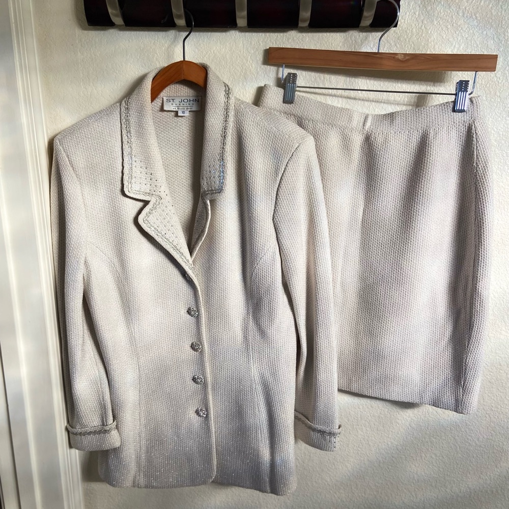 Vintage St John evening Jacket and Skirt